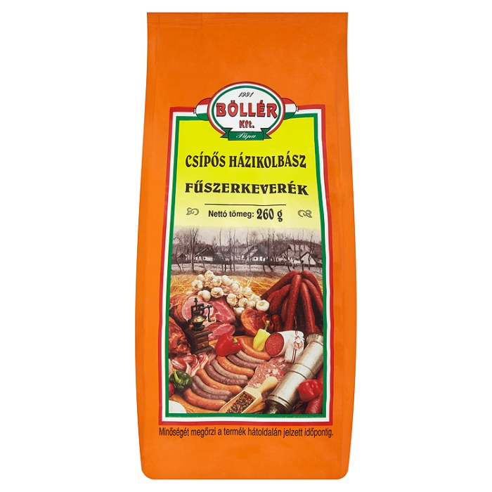 Maďarská domácí klobása pikantní - 260g (bez soli)