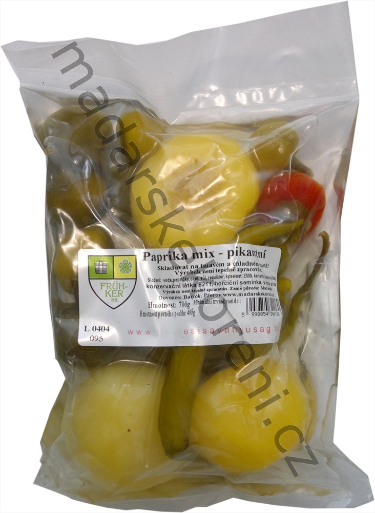 Paprikový mix pálivý - 600g sáček